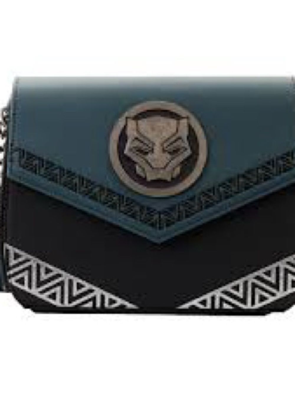 Black and Teal nwt wakanda purse